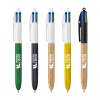 BIC® 4 Couleurs effet bois