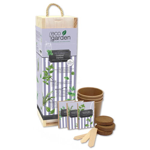 Cocktail Garden : Basilic, Romarin, Menthe